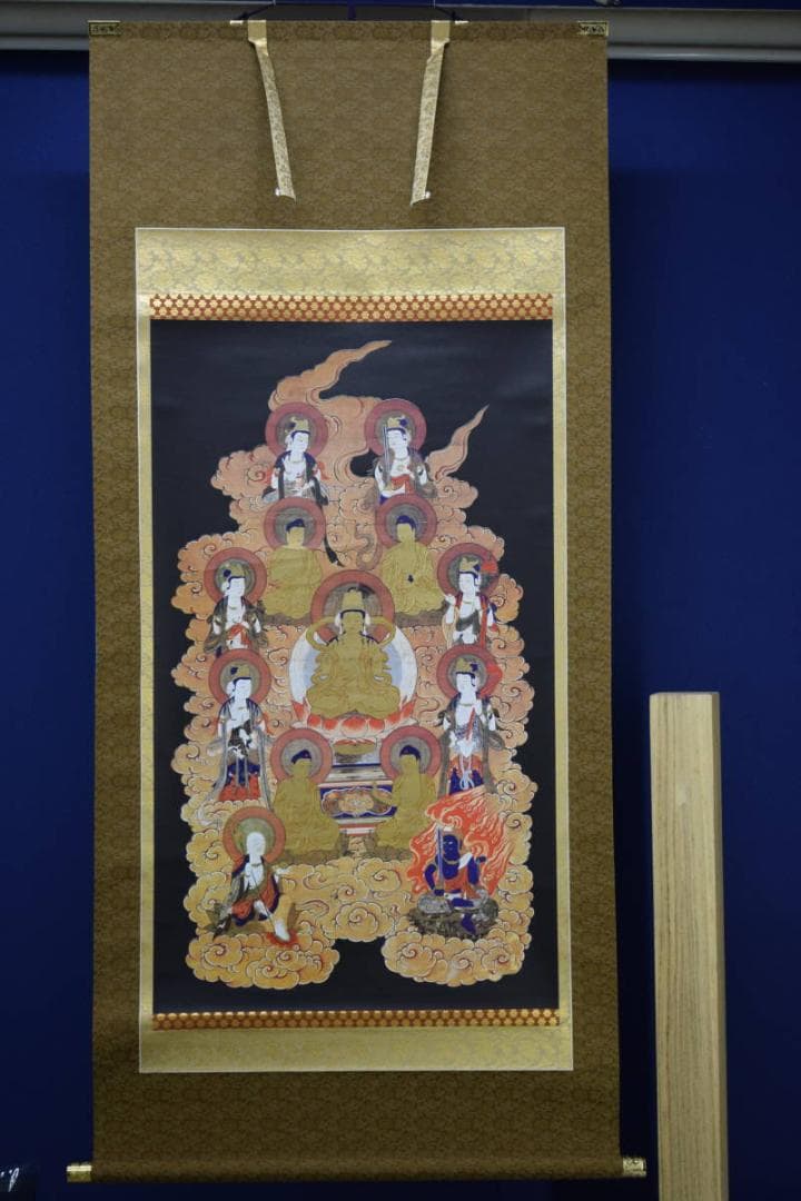 複製/作者不明/十三佛図/工芸/布袋屋掛軸HG-1