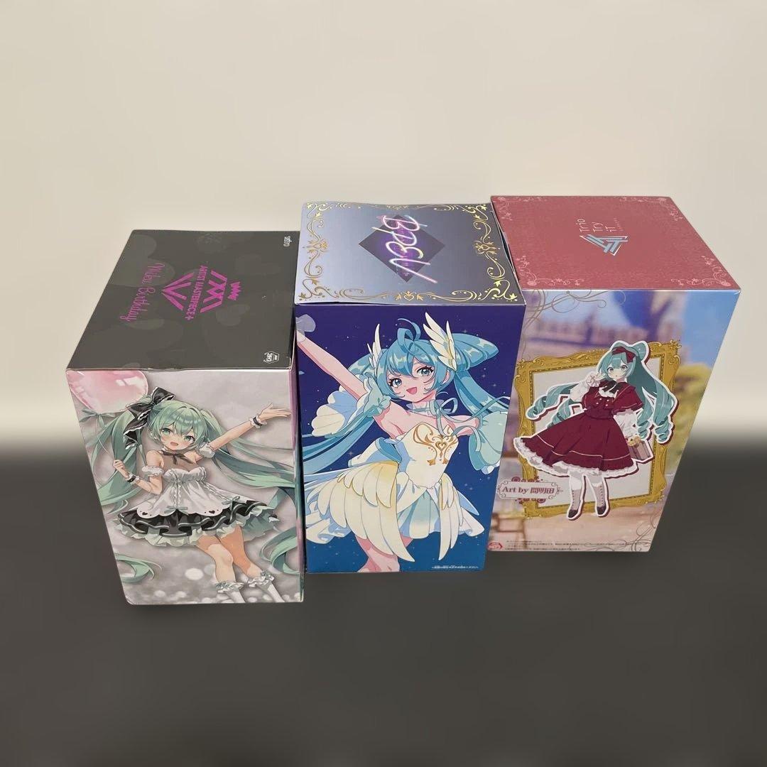 初音ミク　フィギュア　プライズ　セット