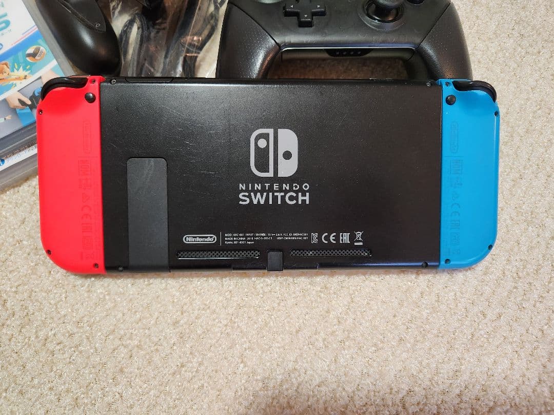 Nintendo Switch 青/赤 本体 + ゲーム2本