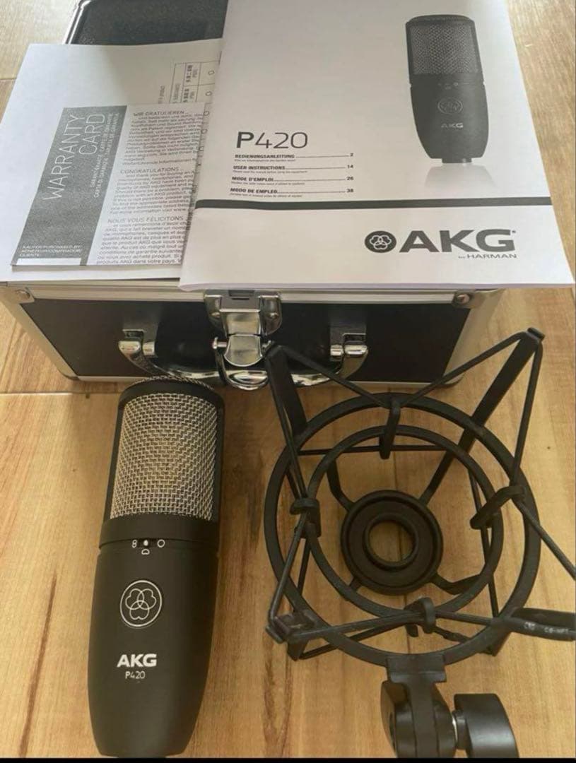 AKG P420 コンデンサーマイク