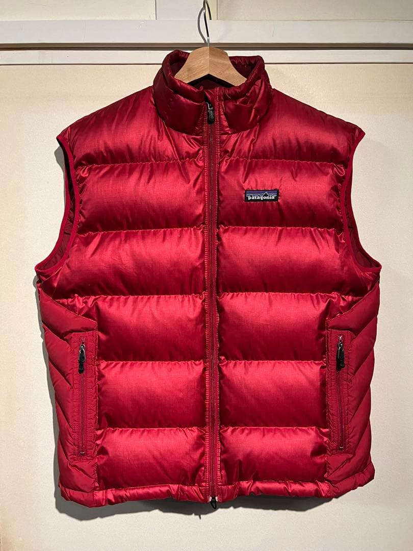 patagonia インサレーション ダウンベスト M 赤 RED