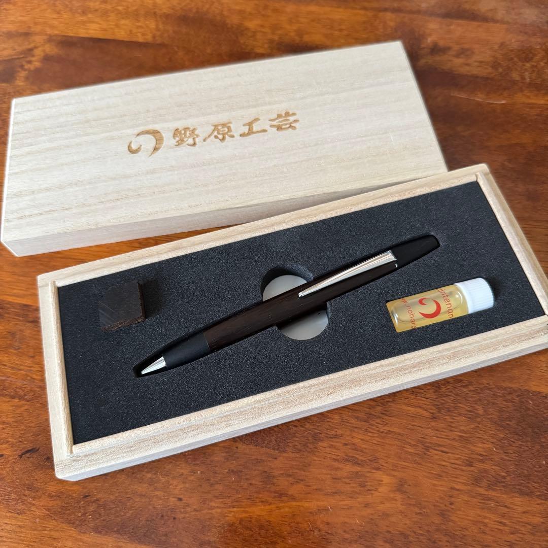 野原工芸 ハカランダのボールペン・ロータリー