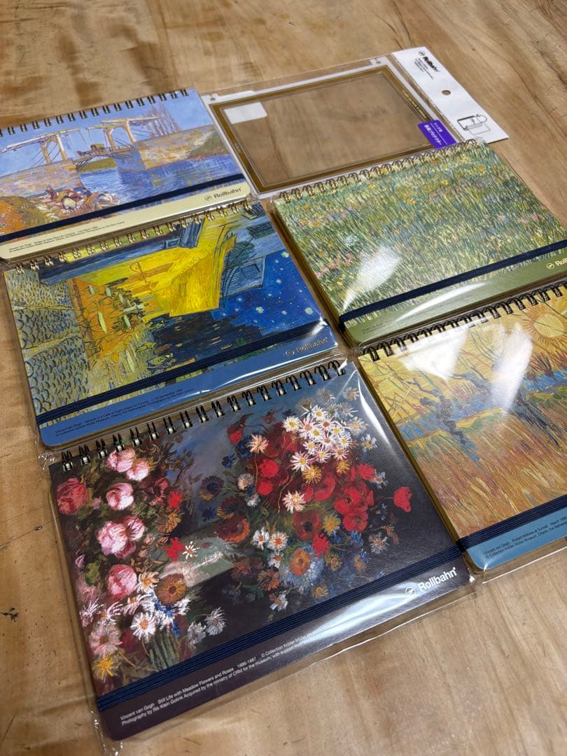 大ゴッホ展(ロルバーン)5冊＋表紙プロテクターセット