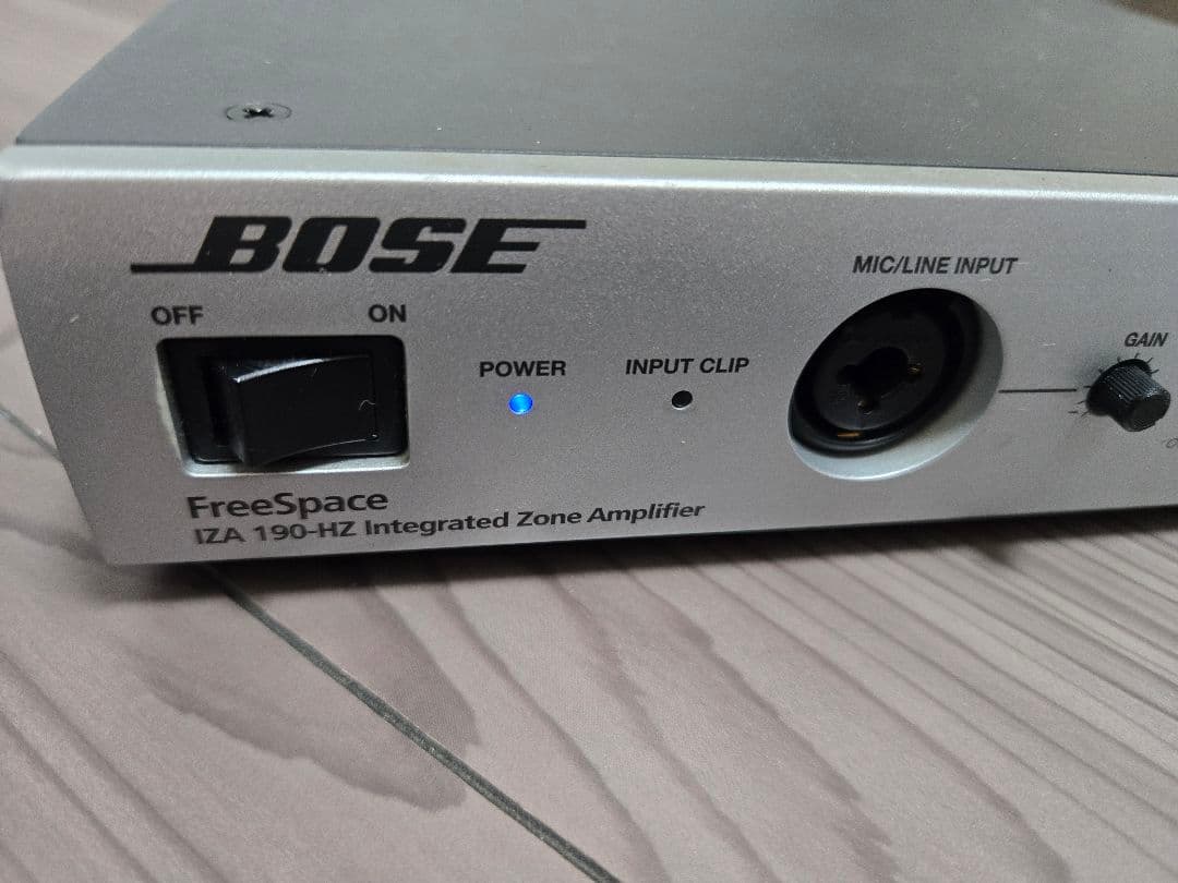 【BOSE】ボーズパワーアンプFreeSpaceIZA-190-HZ
