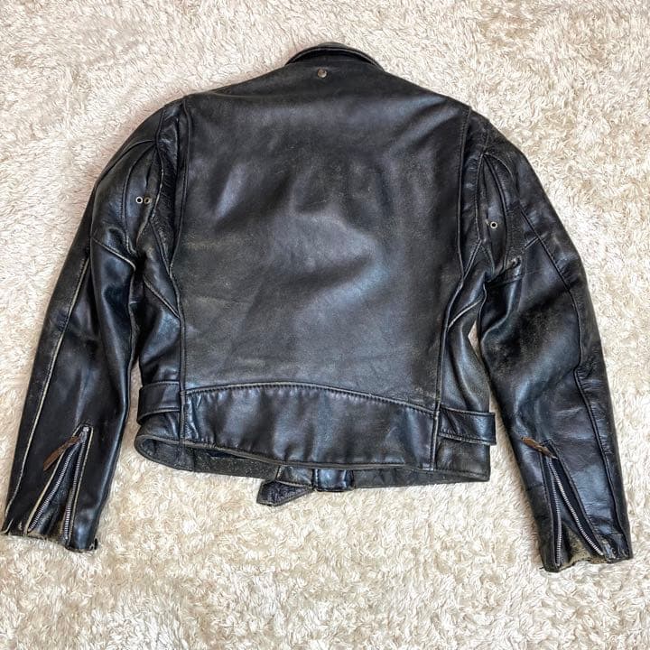 schott ダブルライダース　レザージャケット　ヴィンテージ　ベルト　40