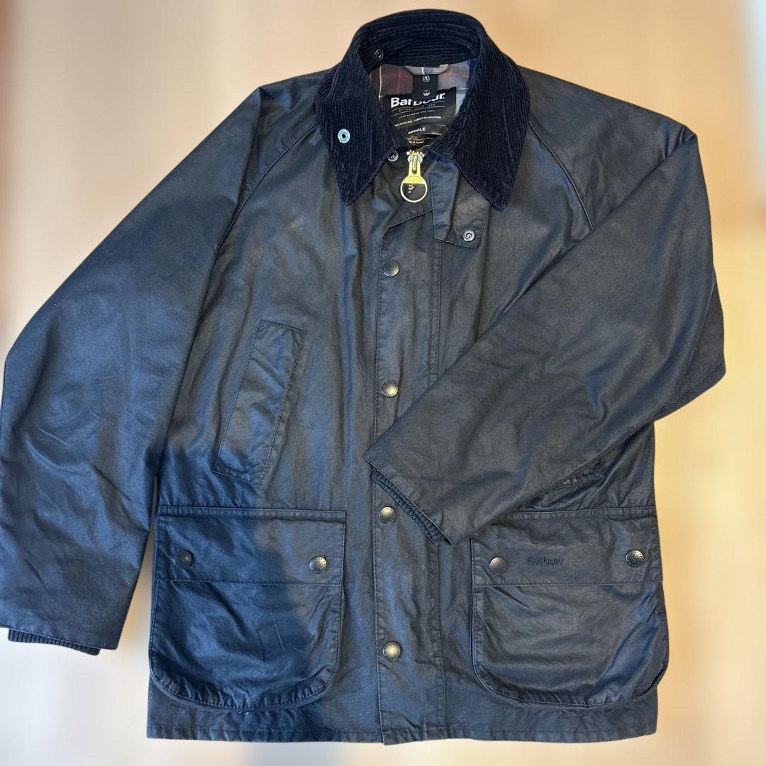 24年製 バブアー ビデイル 38 ブラック オイルドジャケット