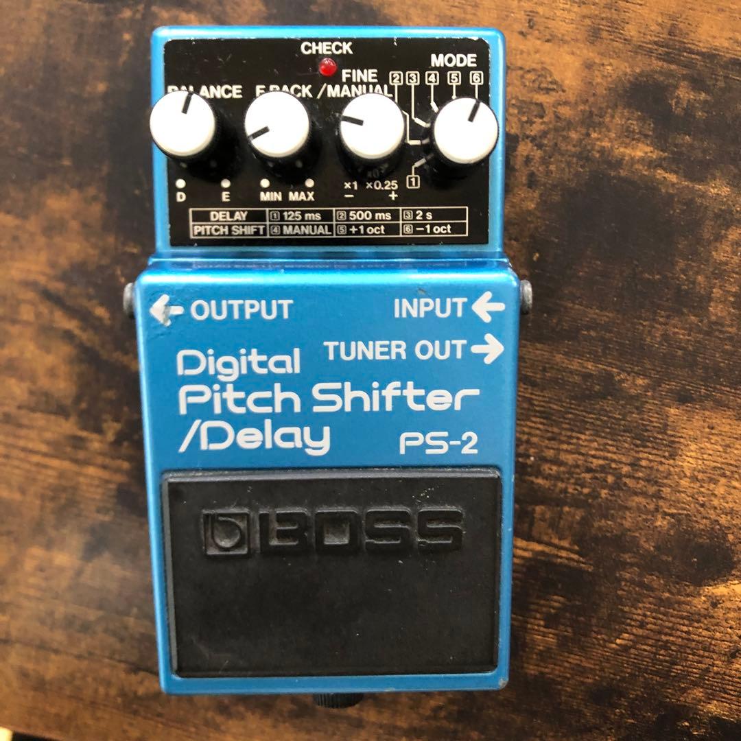【チコ@プロフ必読専用】 BOSS PS-2 デジタルピッチシフター/ディレイ