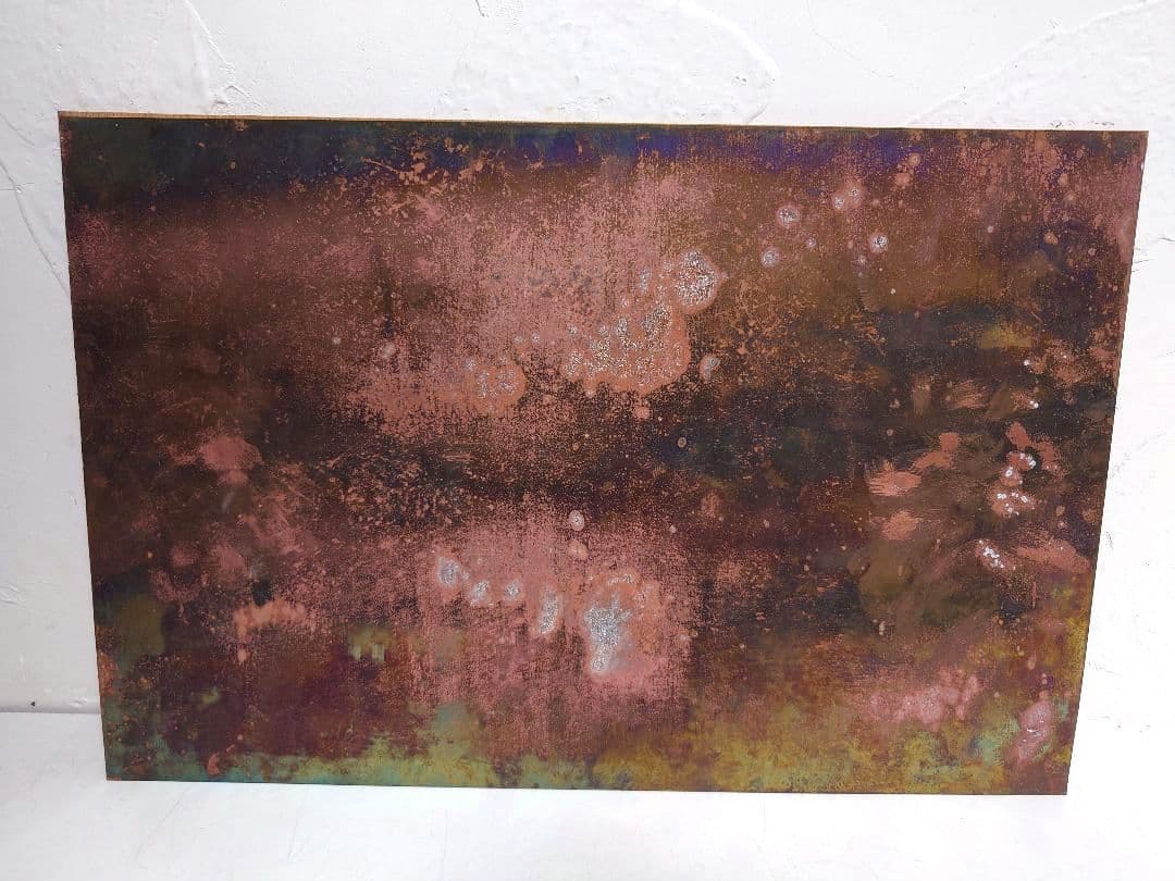 宮越鳳鳴 加賀金箔七宝工芸彫 薔薇 バラ ばらroseローズ 鳥 銅板金工 彫金