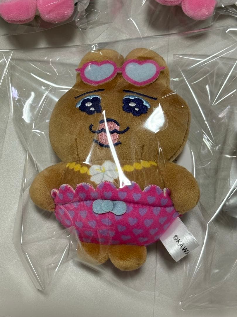 おぱんちゅうさぎ × しまむら ぬいぐるみチャーム 14種 お仕事/シルバー、他