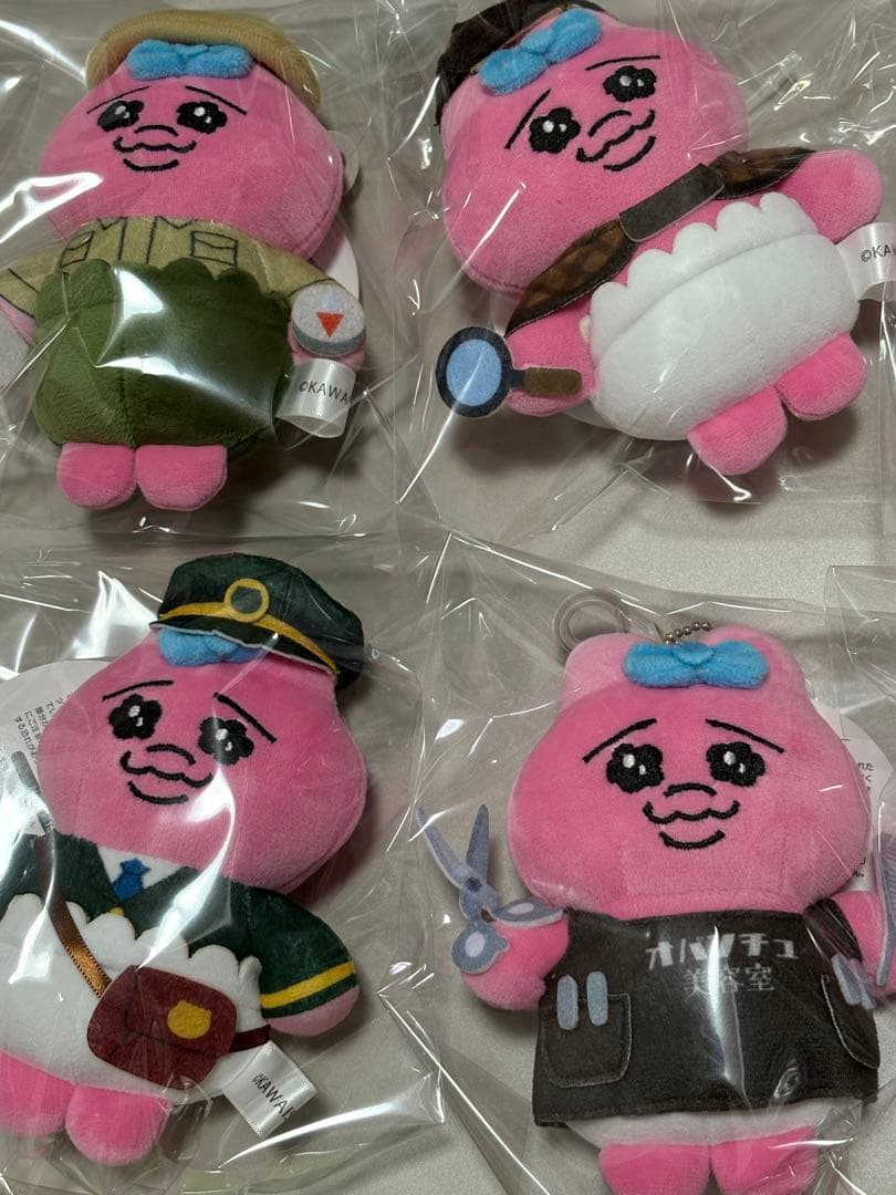 おぱんちゅうさぎ × しまむら ぬいぐるみチャーム 14種 お仕事/シルバー、他