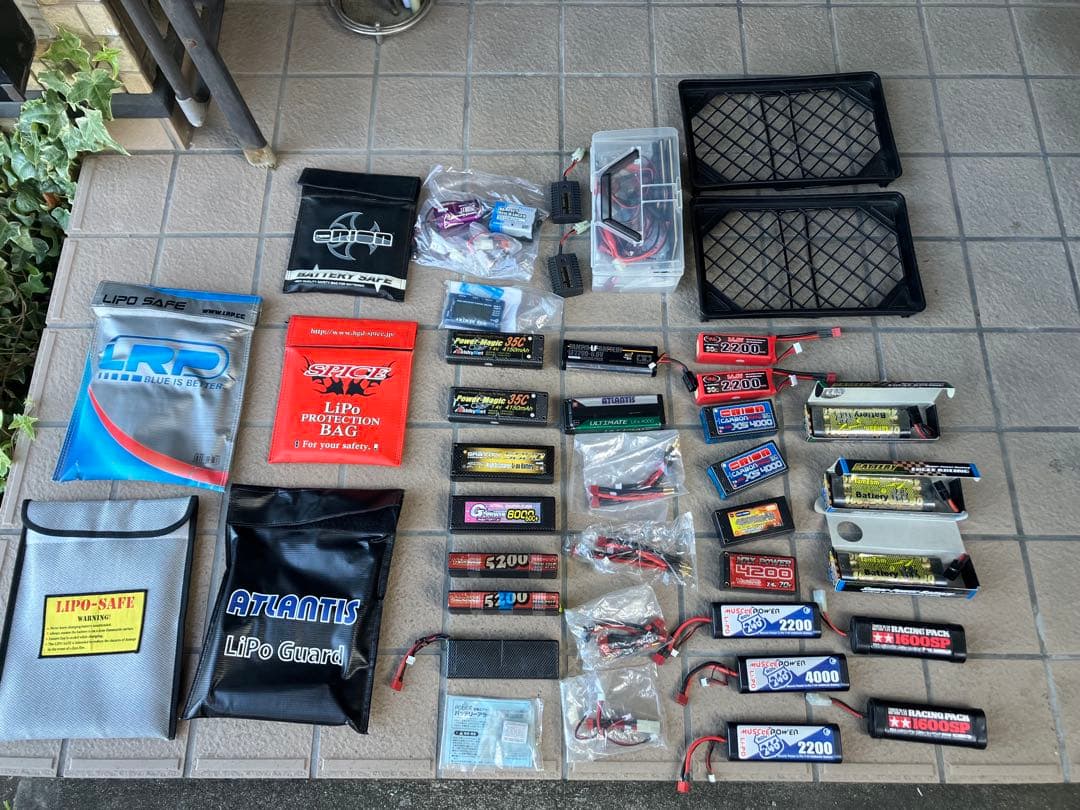 充電器＆リポバッグ他パーツセット