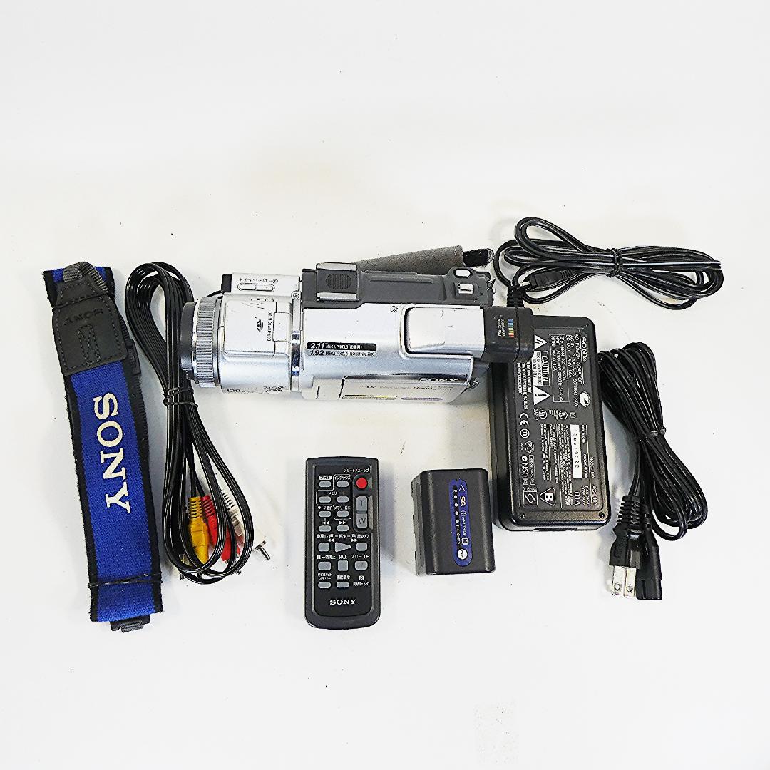 動作品 ソニーDCR-TRV70 MiniDV ビデオカメラ DVDダビングに