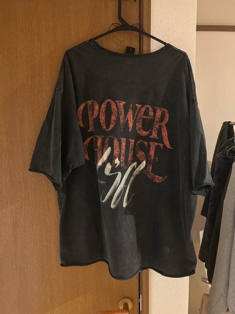 LYFT パワーハウスジムコラボ　希少　オーバーサイズtシャツ