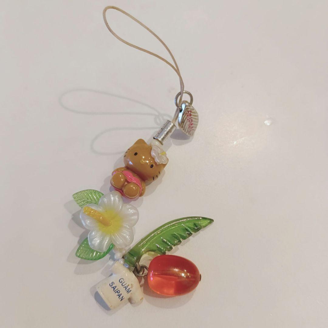 RAKUDO　ご当地キティ　グアム限定　ハローキティストラップ