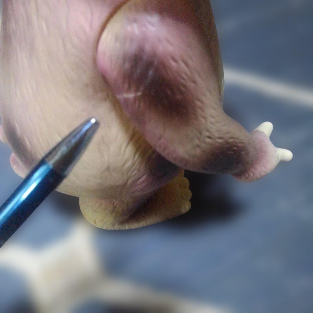 ブースカ　ソフビ　大　イヌクマ　ユーズド