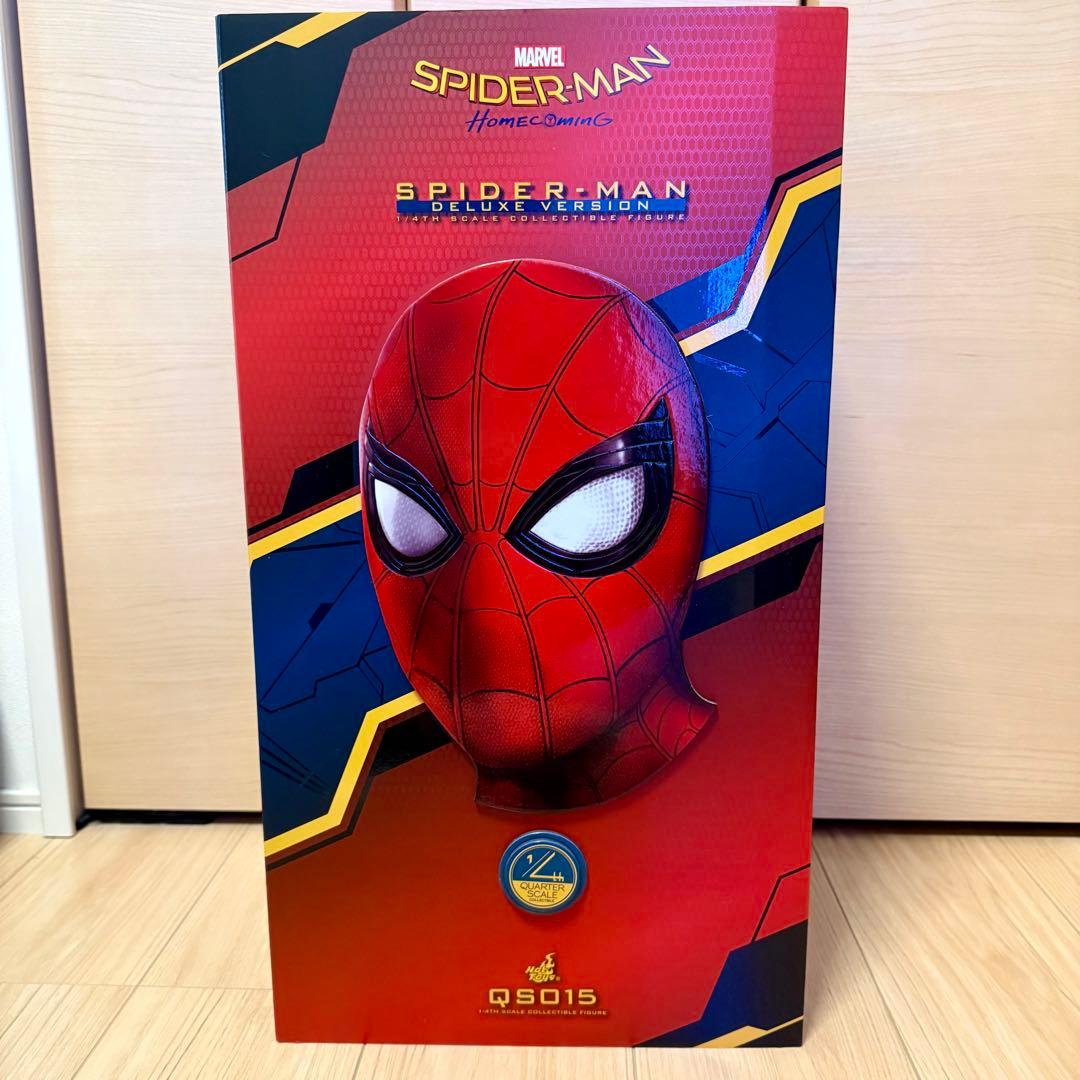 ホットトイズ　スパイダーマン　デラックス版　クオータースケール　1/4