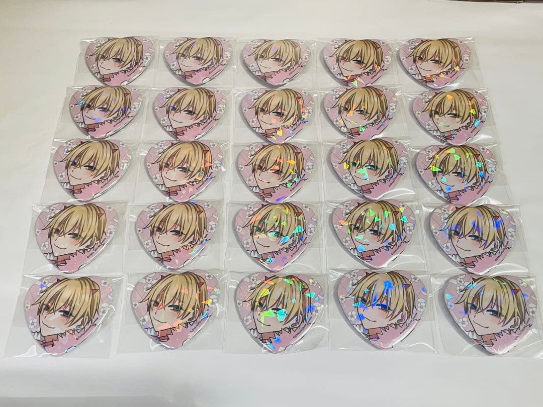 『ゆり』 こん運LAFARY 缶バッジ 銀河 50点