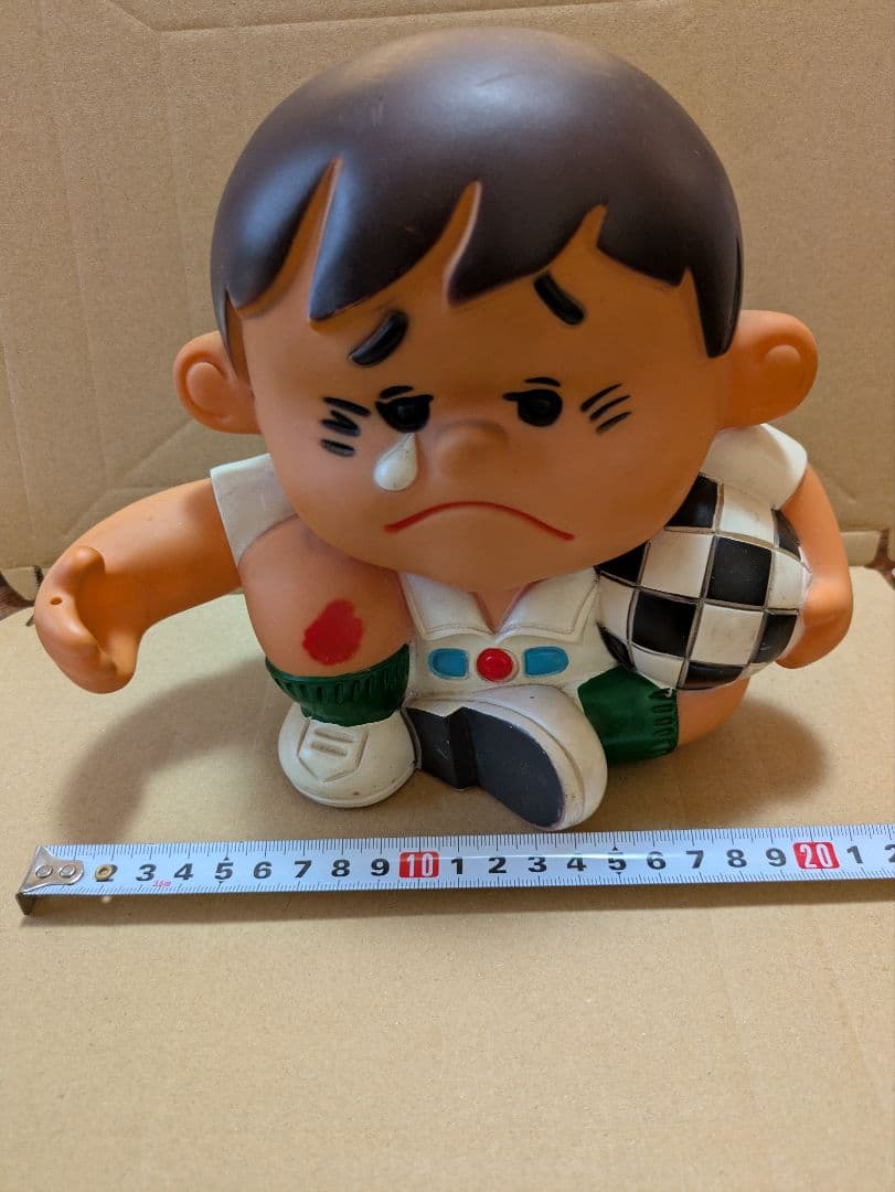 マキロン坊や　貯金箱　ソフビ　置物　昭和レトロ　山之内製薬