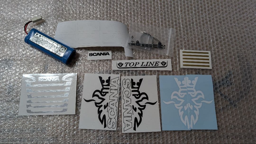 1/14 タミヤ スカニア 770 シルバーエディション フルオペ トレーラー