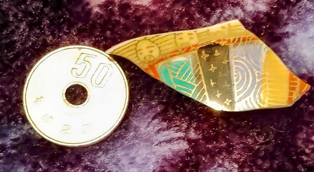 ♦激レア　オールドノリタケ、ジャパン　thousand faces陶器破片　4点