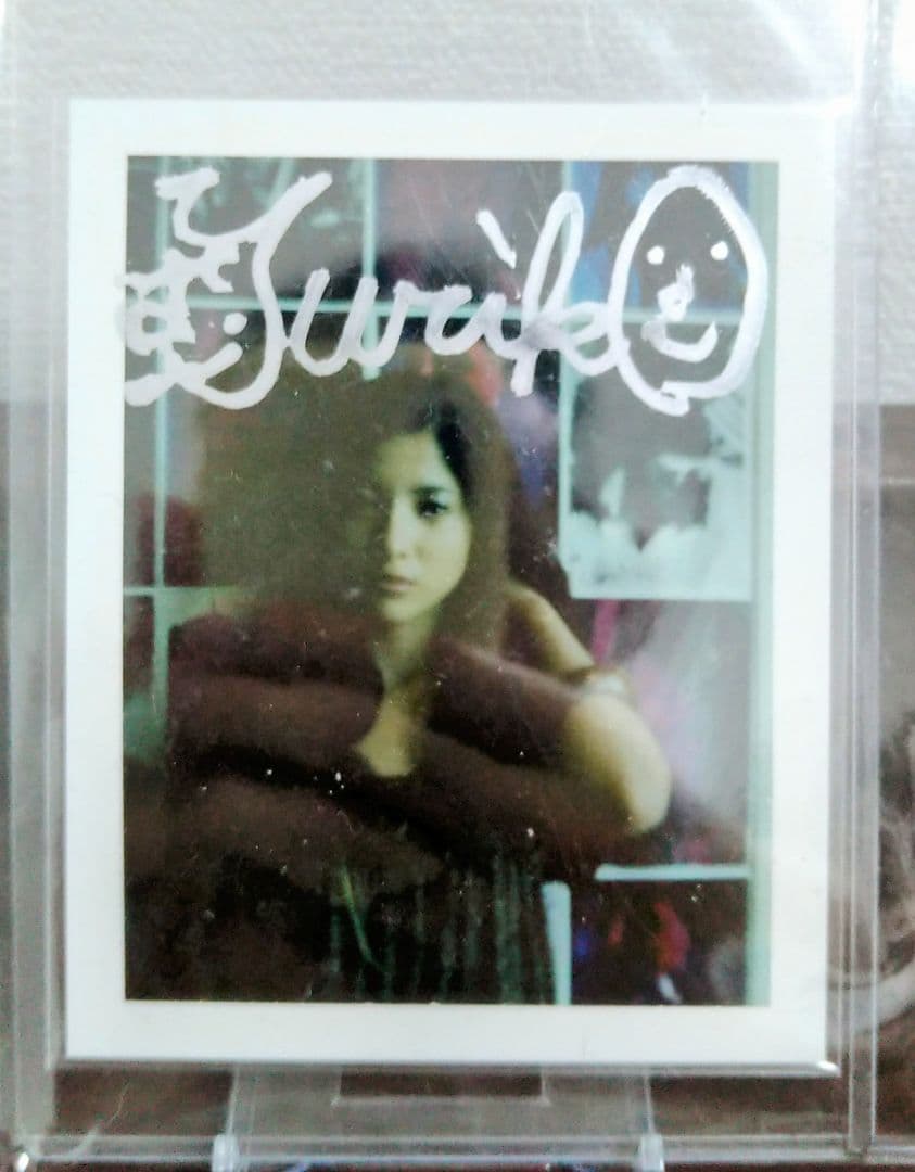 +act 吉高由里子　直筆サイン入りポラロイド写真　チェキ　当選品　ポラ