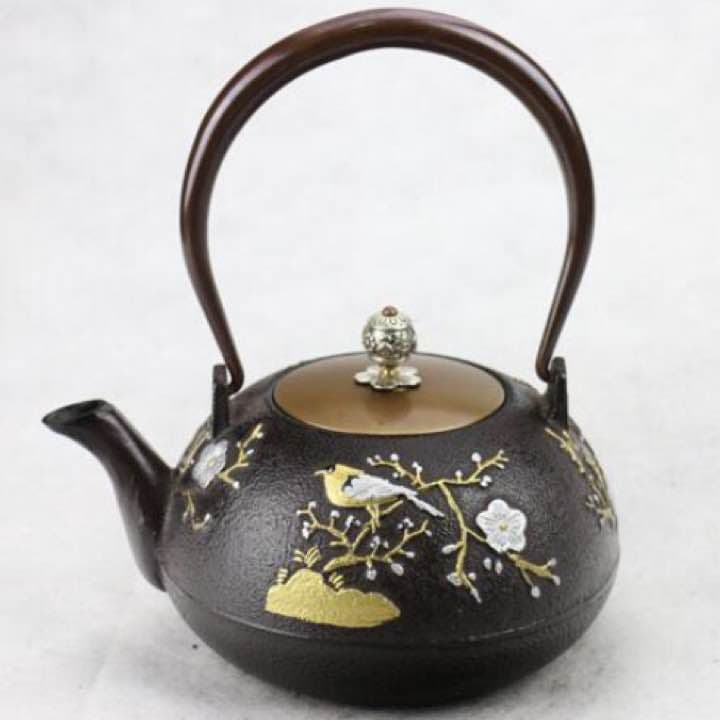 鉄器 急須 伝統工芸 手作り 鉄分補給 鉄瓶　JMHB070