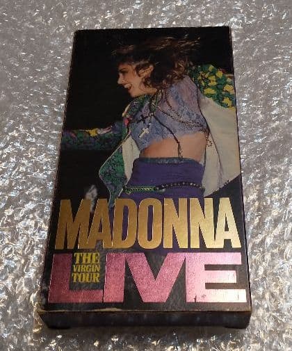 【超激レア】ザ・ヴァージン・ツアー ライヴ マドンナ MADONNA LIVE