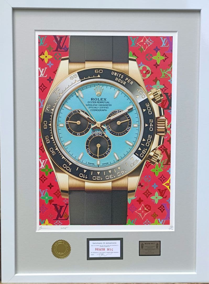 DEATH NYC BC397 新品額付き、これでいかが？出血サービス？ #時計