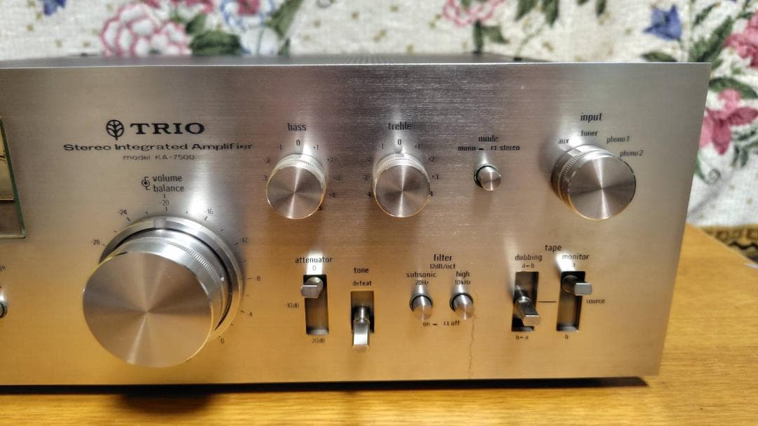 TRIO KA-7500 プリメインアンプ インテグレーテッドアンプ