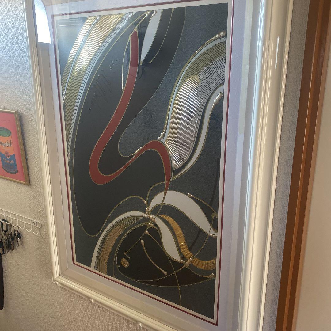 絵画版画油絵★マーティロ・マヌキアンResurgent Flight復活飛行