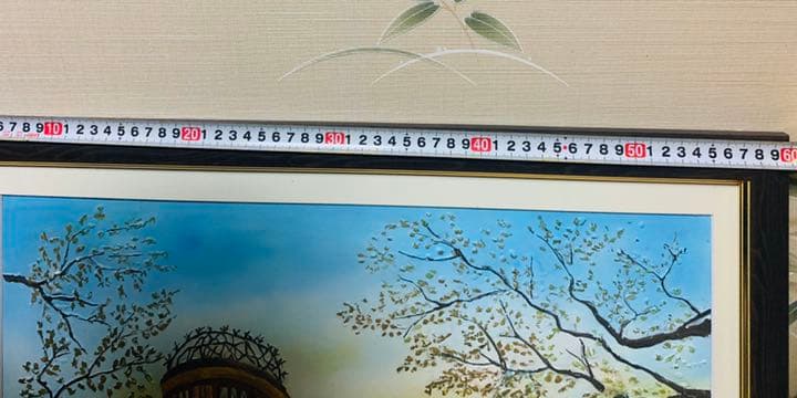 原爆ドーム 絵画 漆喰画 送料込