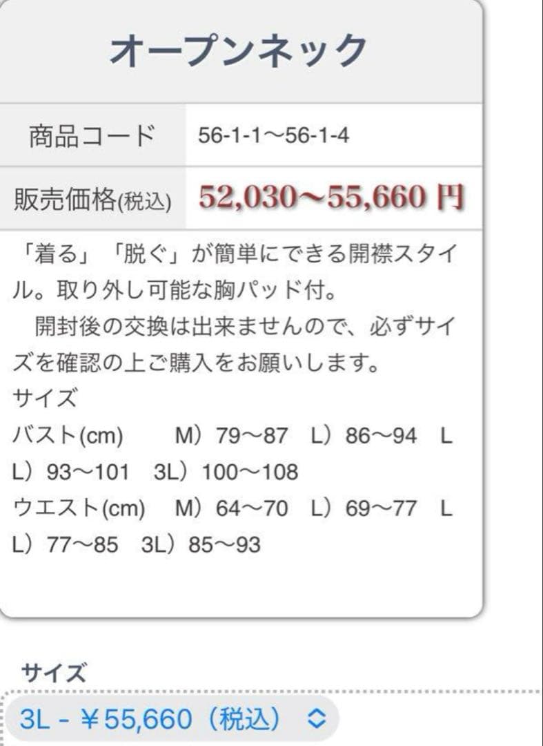 【新品未使用】 YOSA テラウェア 3L上下セット