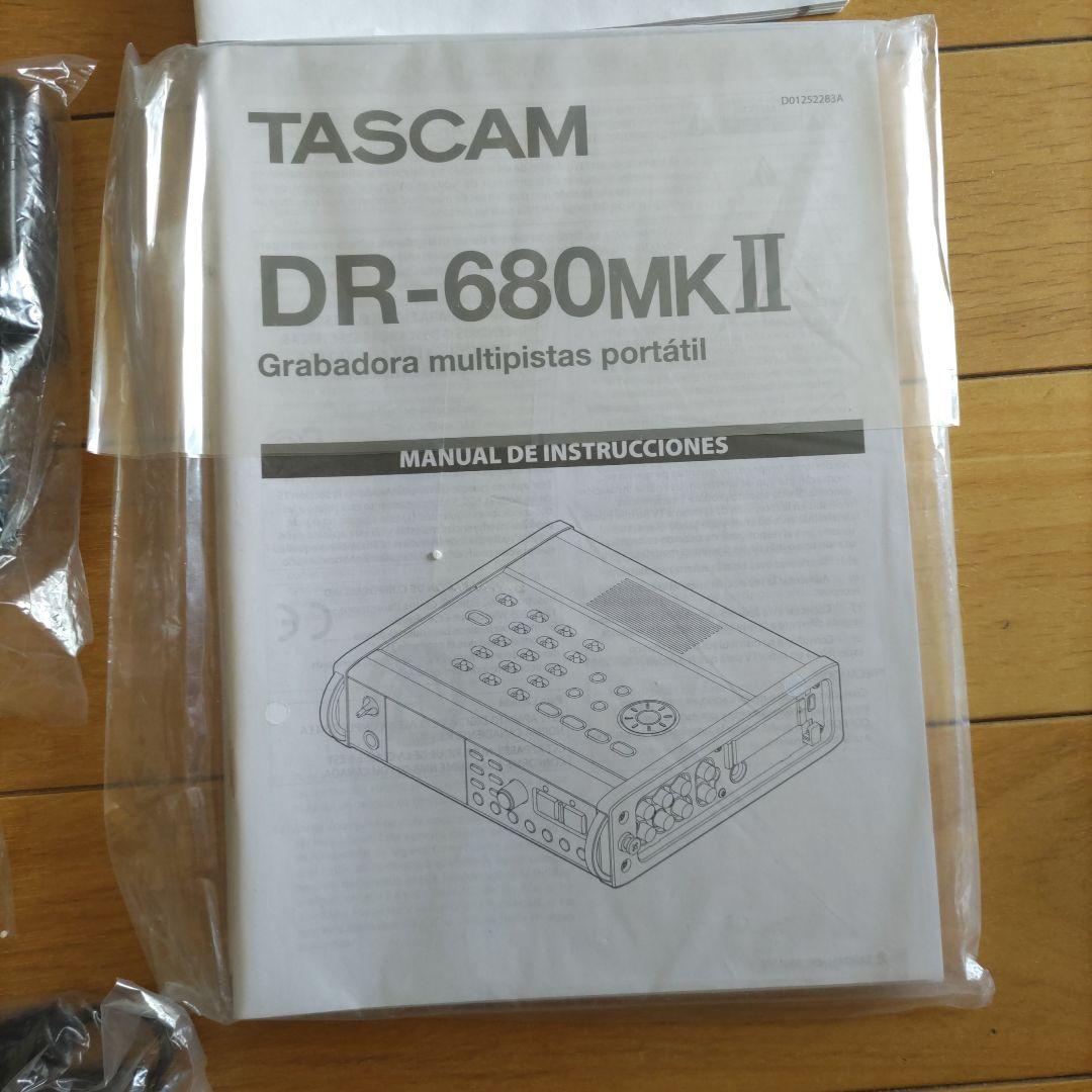TASCAM DR-680MKII ポータブルマルチトラックレコーダー