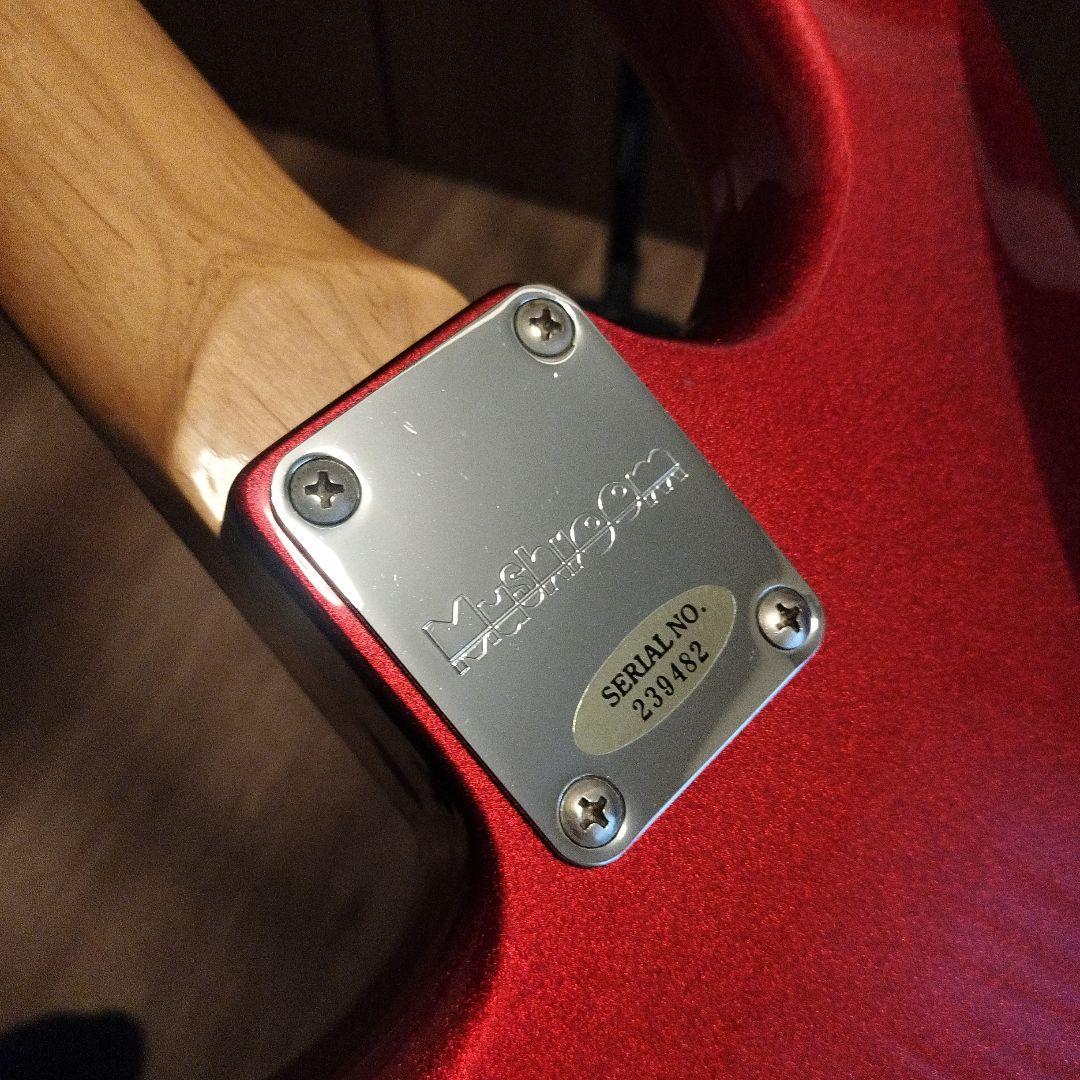 中古エレキギター　mushroom　ストラトキャスター レッド