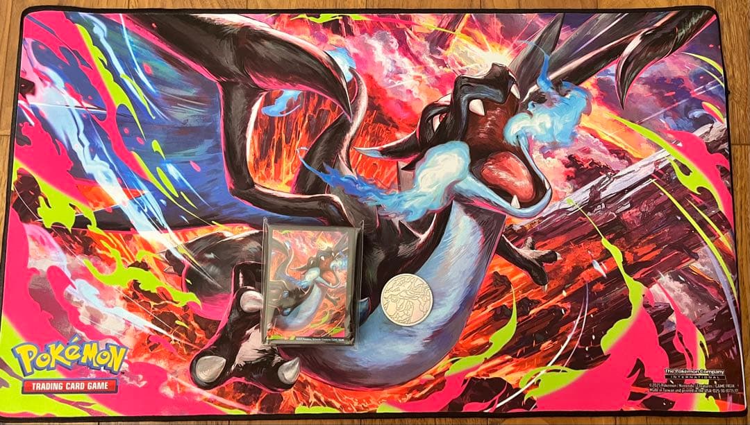 メガリザードンX プレイマット & スリーブ未開封＆ UPC 2025②