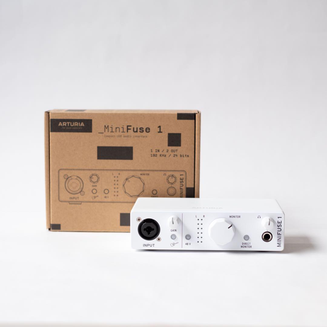 Arturia アートリア MiniFuse1 ホワイト 1in2out