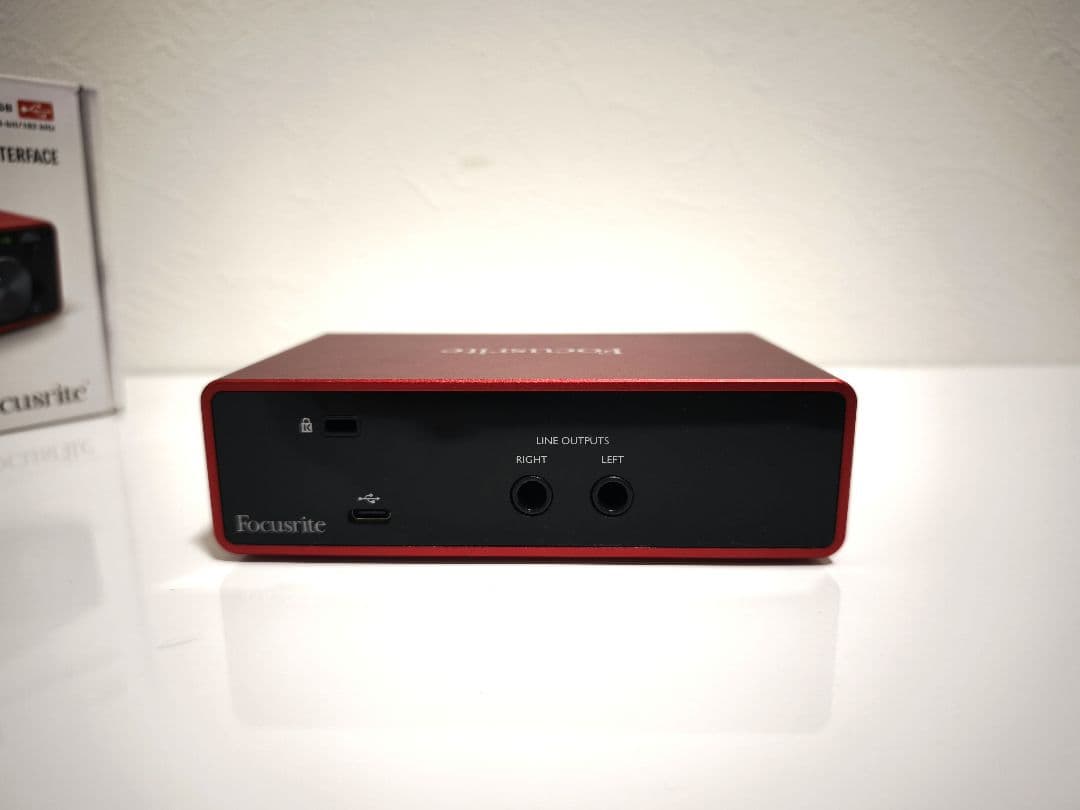 DTM・DAW Focusrite Scarlett Solo 3rd gen