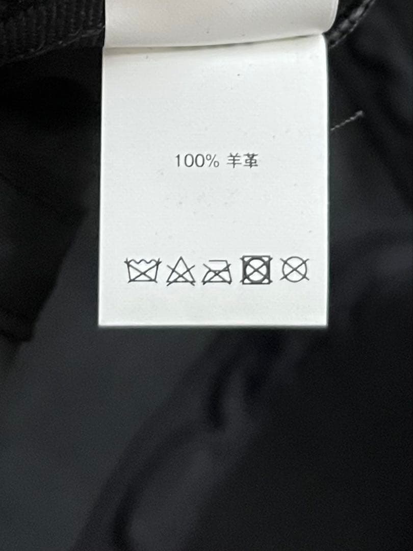 【mu様】Supreme ブラック レザー ベースボールキャップ