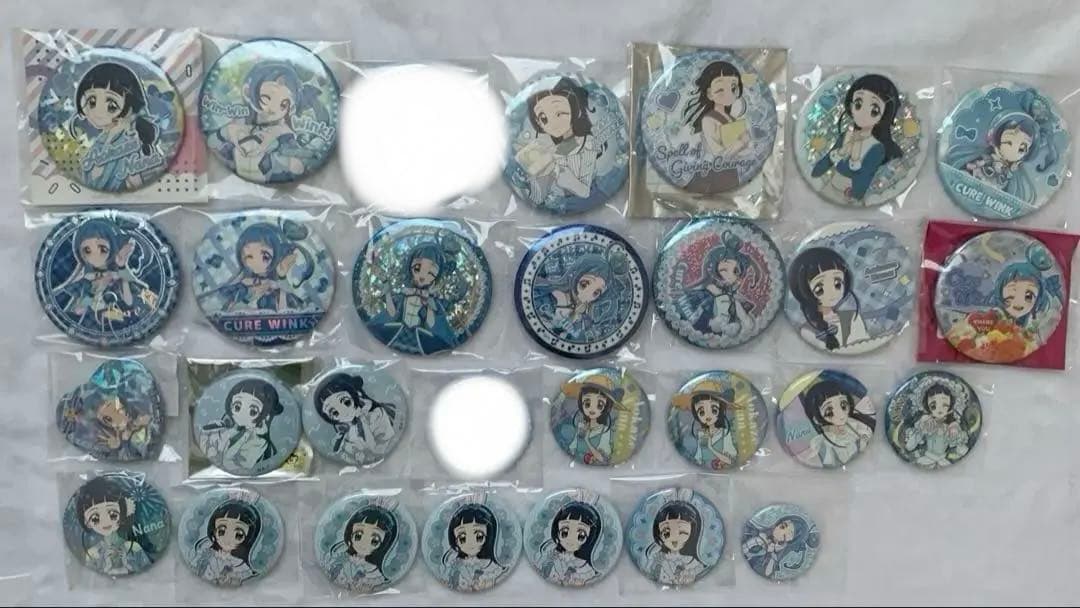 キュアウインク　蒼風なな　缶バッジ　まとめ売り