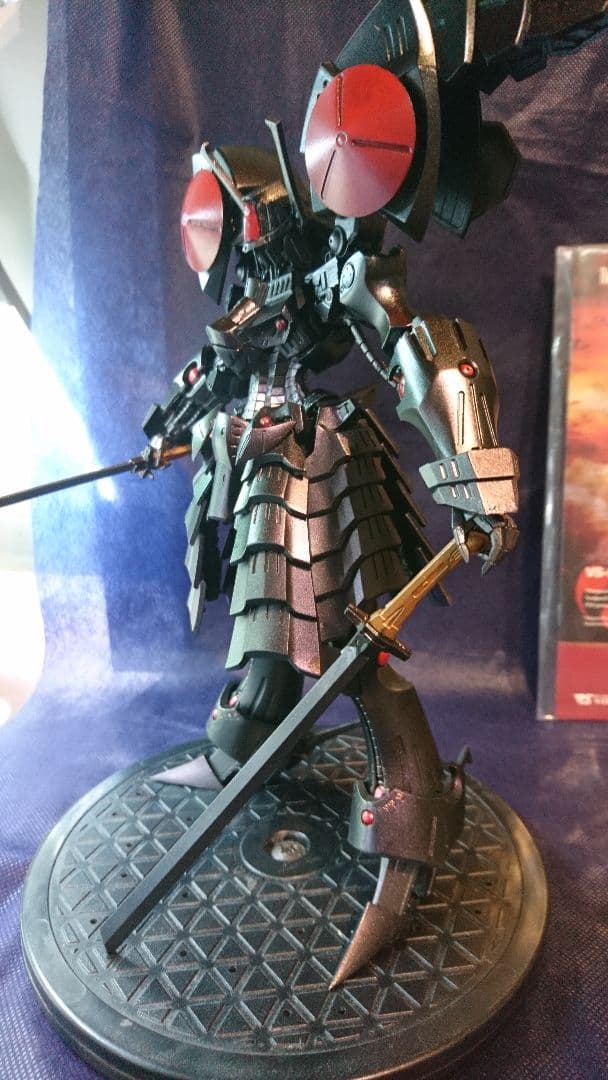 ボークス IMS 1/100 ファイブスター物語 黒騎士 塗装済完成品