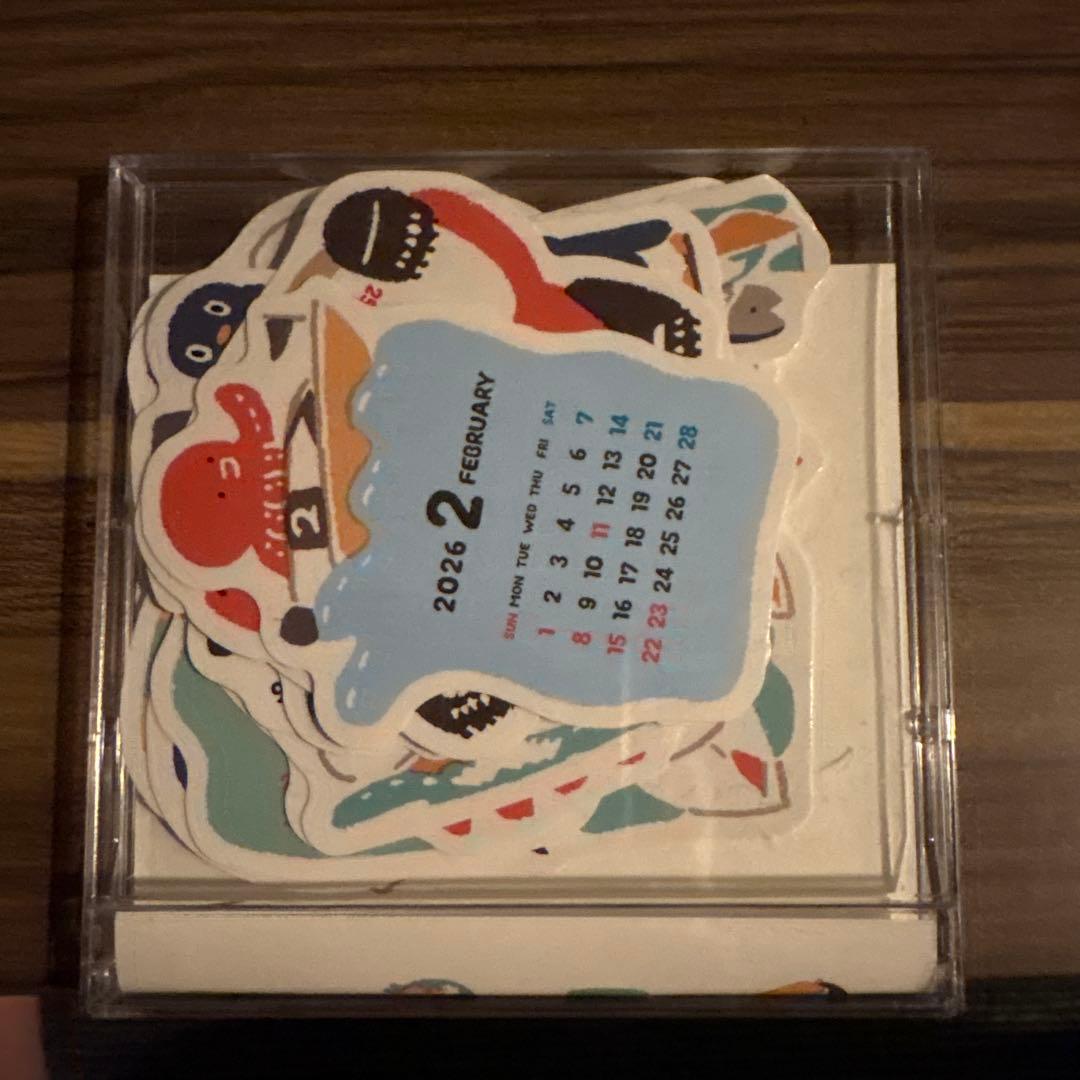 TELE BOAT 2026 ステッカーカレンダー