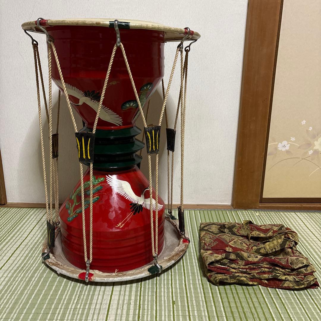 チャング　チャンゴ　民族楽器　太鼓　ドラム　韓国楽器　　置物　音楽