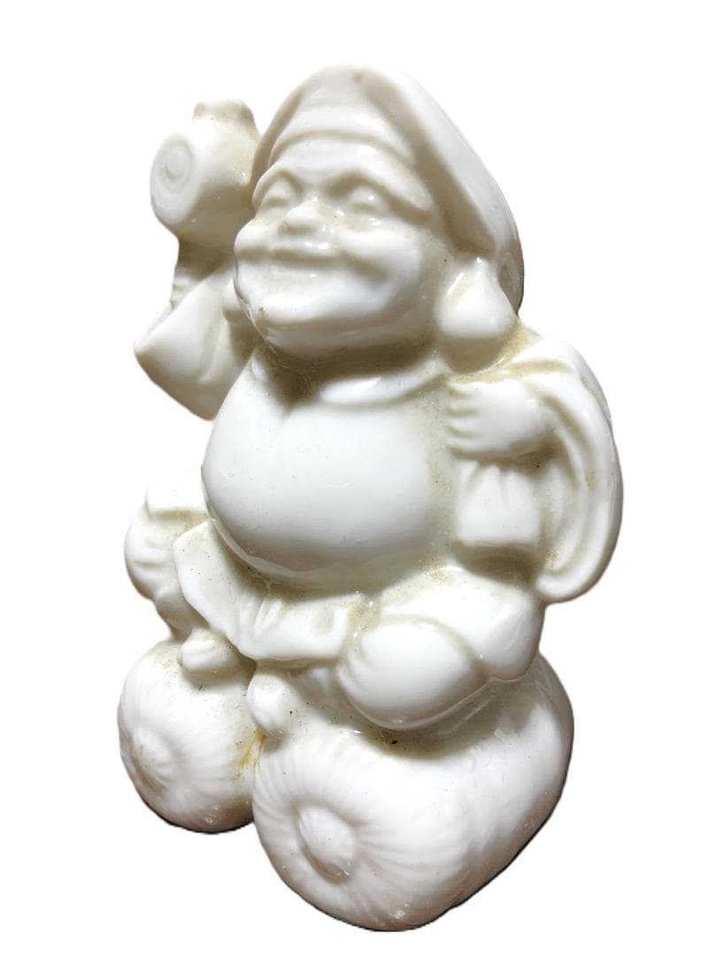 【 極薄磁 大黒天 】 吉祥仏　骨董
