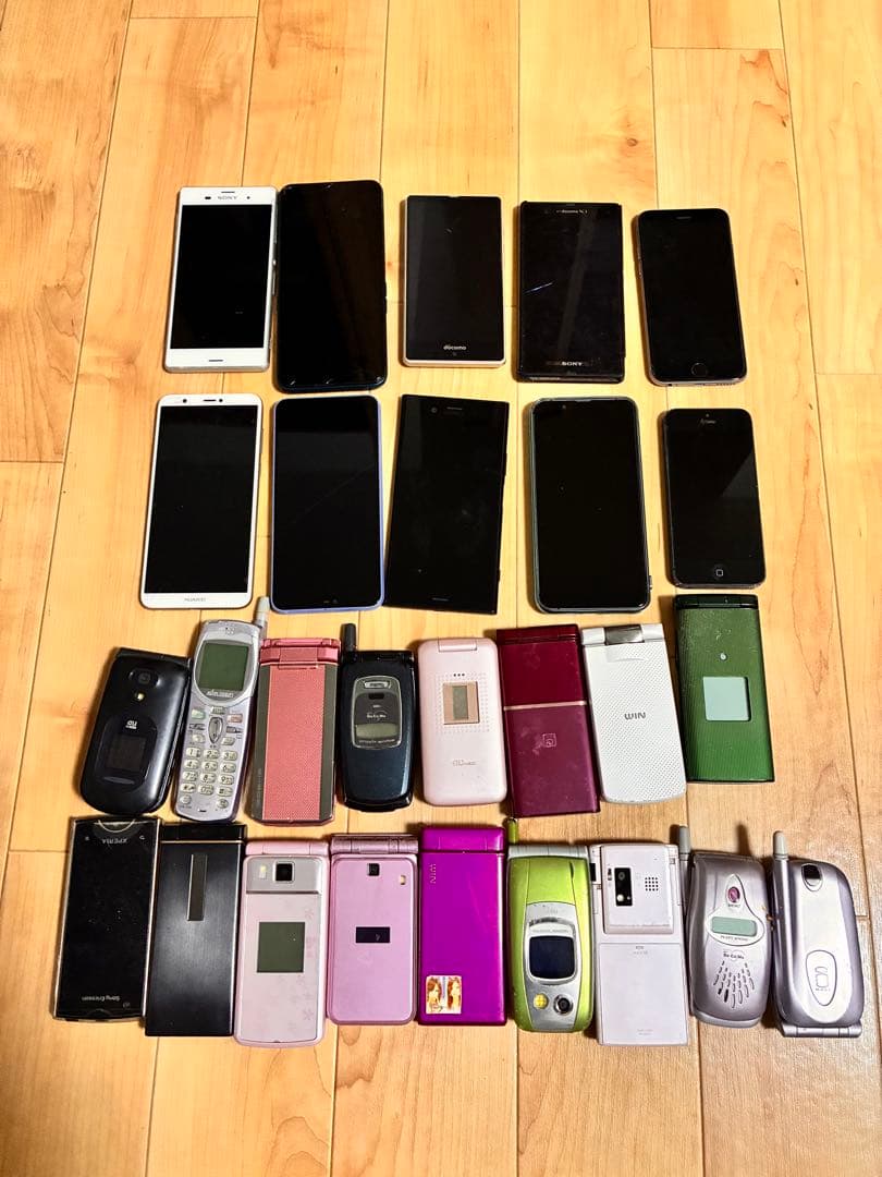 スマートフォン・携帯電話まとめ　ジャンク品