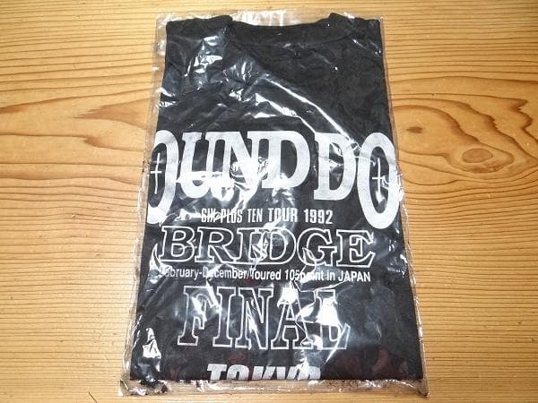 新品 90年代 ビンテージ ハウンドドッグ コンサート 大友康平 Tシャツ L