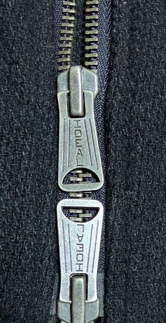 TORNADO MART レザージャケット やぎ革 ウール フードLL