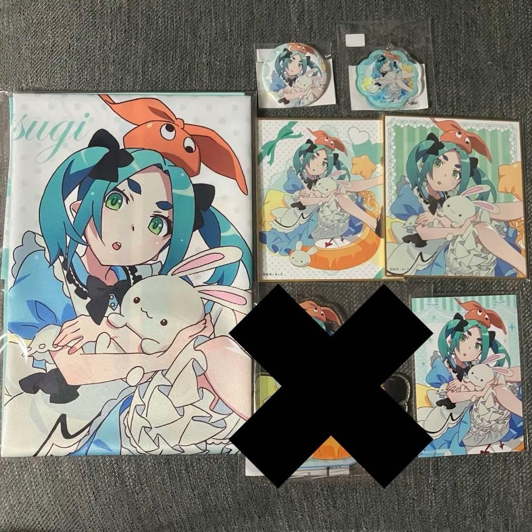 くじコレ 物語シリーズ Sweet＆girly Style　斧乃木余接6点セット