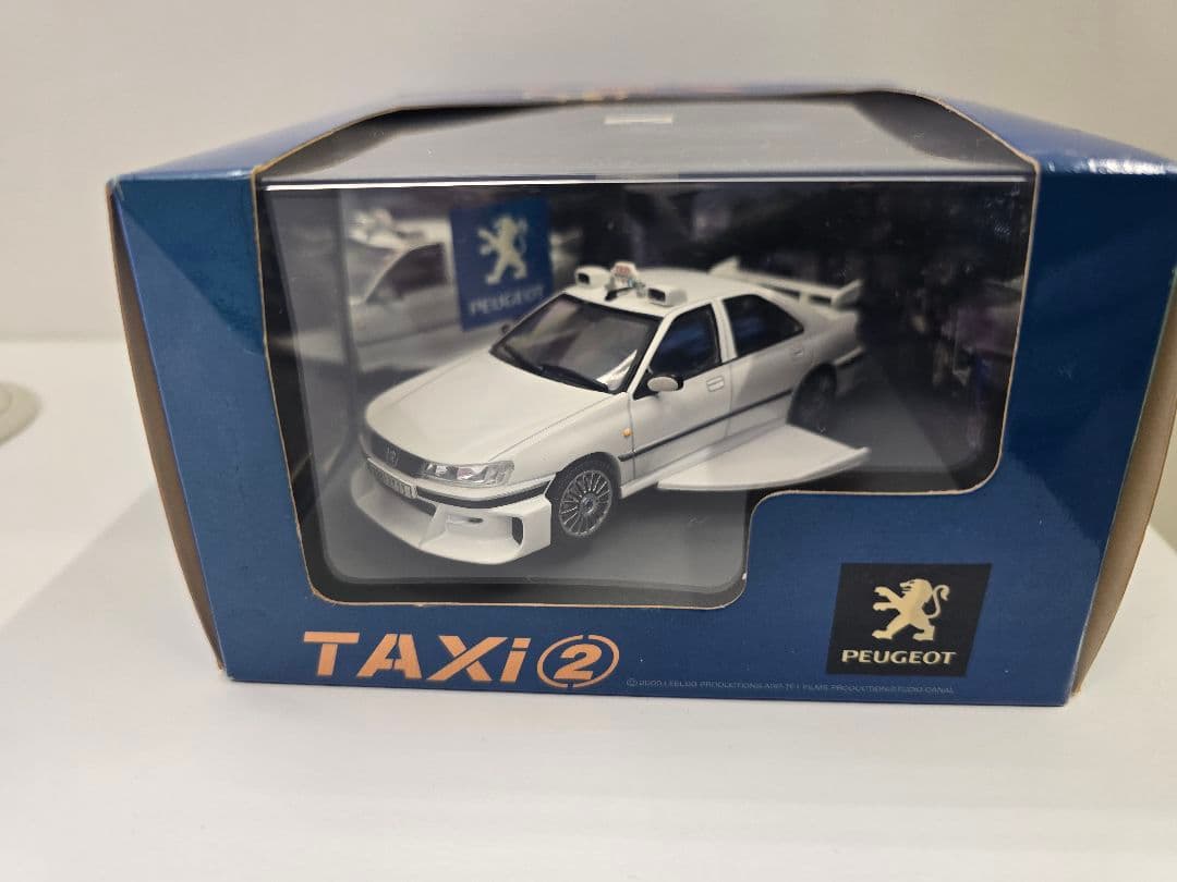 スカイネット 1/43 TAXI2 プジョー406 TAXI2