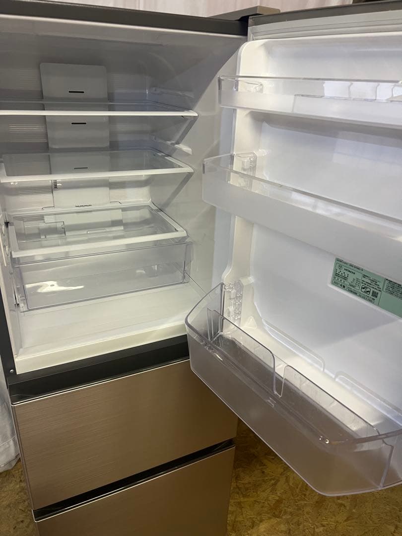 HITACHI 冷蔵庫 R-27NV 2021年製 265L 3ドア 右開き