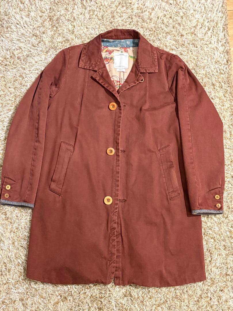K*J様 visvim MIES COAT BURGUNDY サイズ2